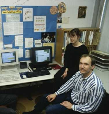 Tim and Nicola at Cern